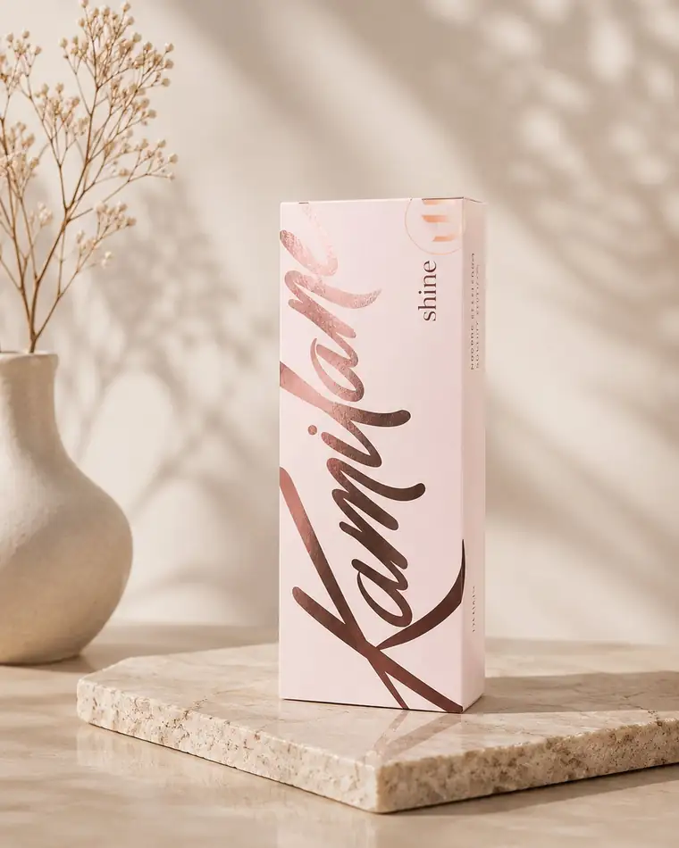 Kamilane Shine skinbooster - aeske med hyaluronsyre til gloed og fugt