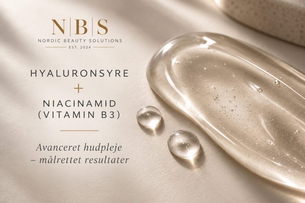 Gel-tekstur – Ejal40+ kombinerer hyaluronsyre og niacinamid (vitamin B3)