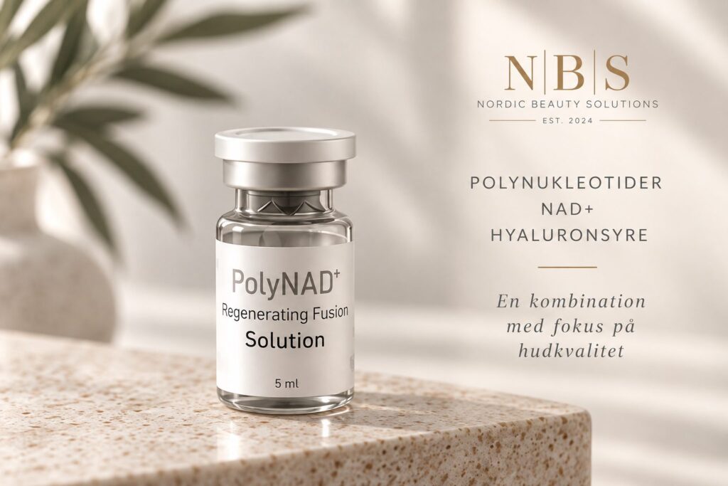 PolyNAD+ Regenerating Fusion Solution 5 ml – polynukleotider, NAD+ og hyaluronsyre